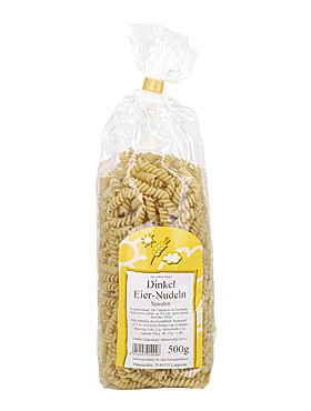 Dinkel-Spiralen, 500 g