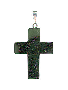 Prasem-Kreuz, ca. 3 cm