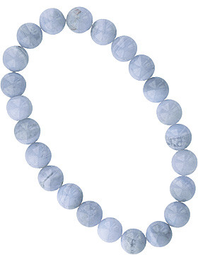 Chalzedon-Armband, 18/8 mm