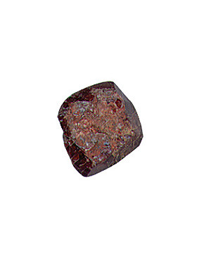 Hyazinth-Naturkristall, ca. 2,5 cm