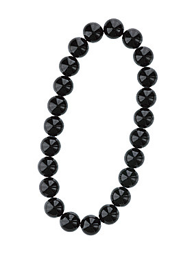 Onyx-Armband, 18/8 mm