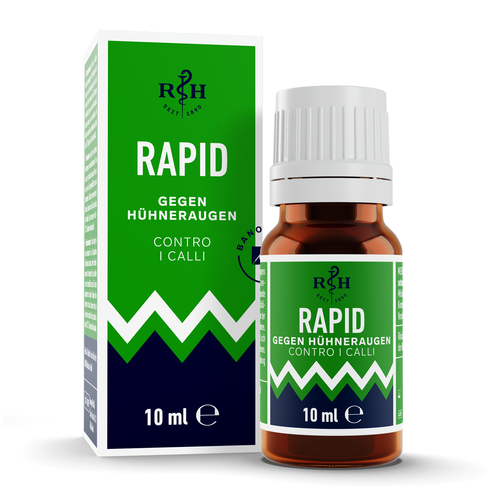 Rapid - Tinktur gegen Hühneraugen, 10 ml