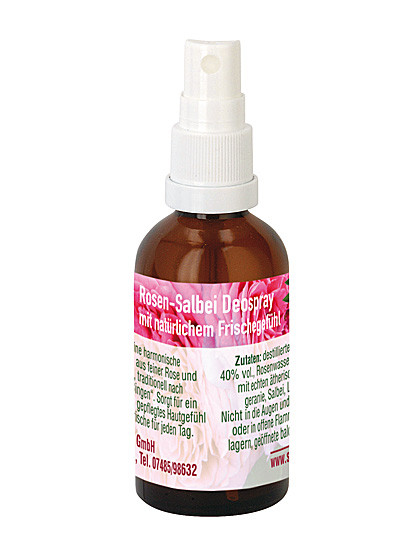 Rosen-Salbei-Deo-Spray, 50 ml