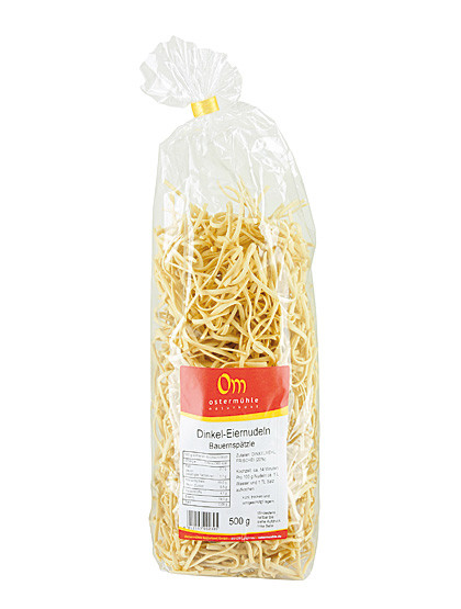 Dinkel-Eier-Bauernspätzle, 500 g