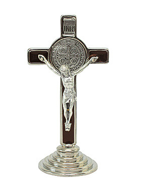 Benediktus-Stehkreuz, 8 cm