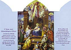 Weihnachtskarte, aufklappbar, A5