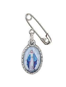 Muttergottes-Medaille, Ø 16 mm