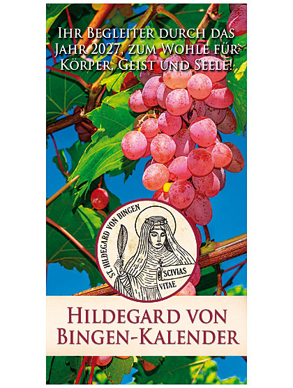 Hildegard von Bingen-Gesundheitskalender 2027, zum Hängen