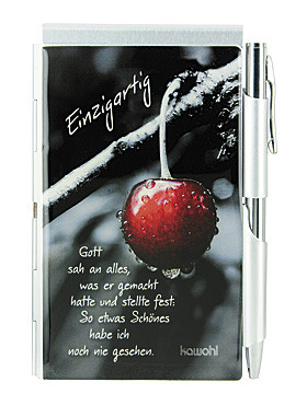 Notizblock "Einzigartig