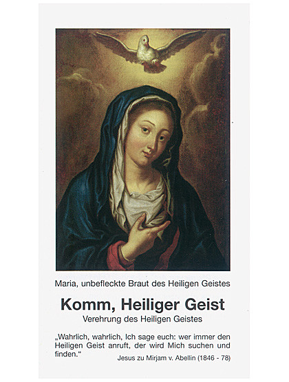 Komm, Heiliger Geist! 23 Seiten
