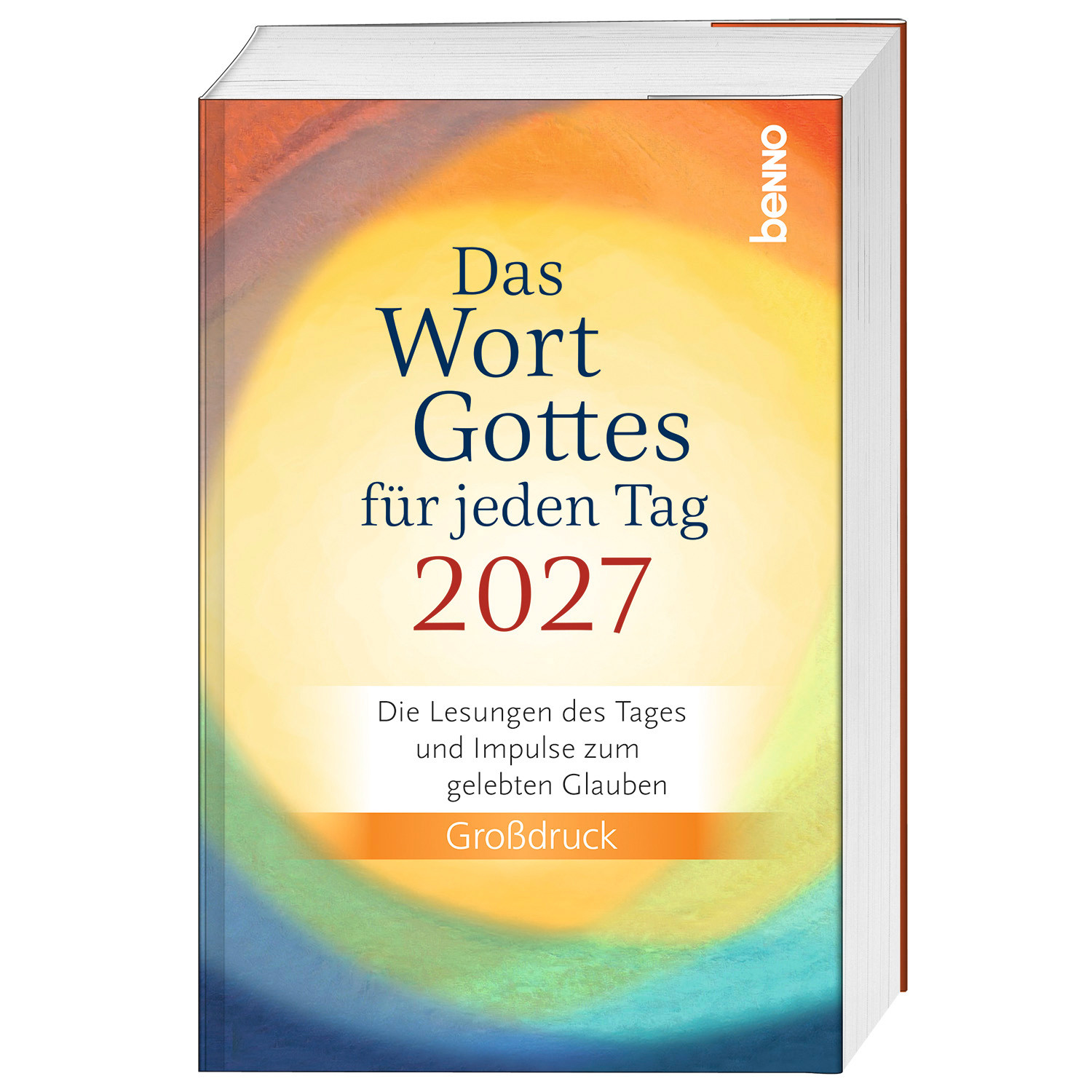 Kalenderbuch 2027 im Großdruck, 272 Seiten