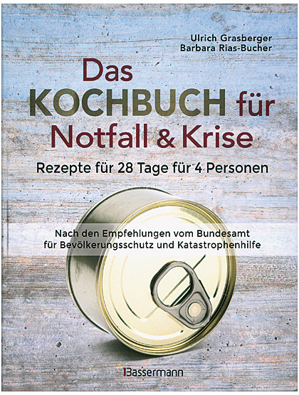 Das Kochbuch für Notfall und Krise, 144 Seiten