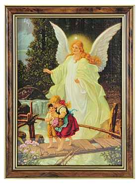 Schutzengel-Bild klein, 15 x 20 cm