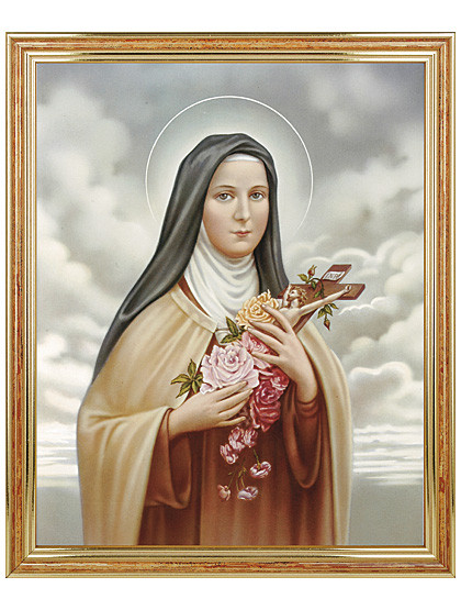 Hl. Therese-Bild, 23 x 28 cm