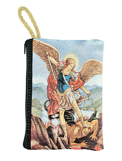 Erzengel Michael-Täschchen, 10 x 14 cm
