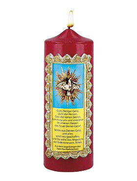 Heiliger Geist-Kerze, 7 x 20 cm