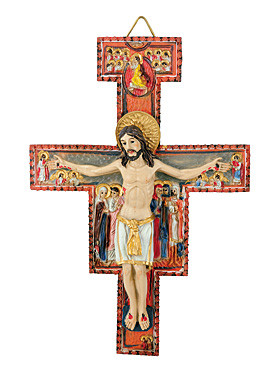 Kreuz von San Damiano, 12 x 17,5 cm