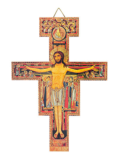 Franziskuskreuz, 14 cm 