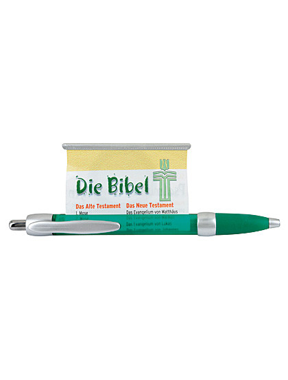 Kugelschreiber - mit ausziehbarer Papierrolle