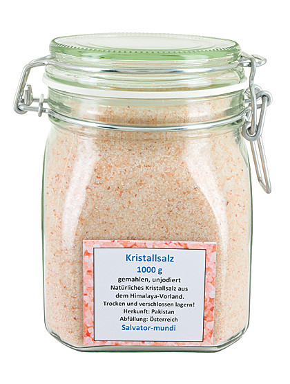 Kristallsalz gemahlen, 1kg