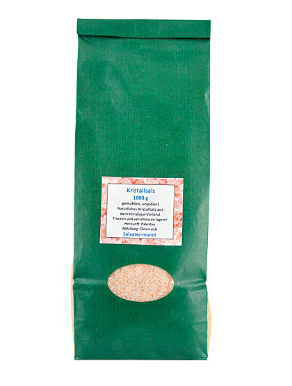 Nachfüllpackung für Kristallsalz gemahlen, 1kg