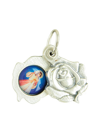 Rosen-Medaillon, Ø 1,5 cm