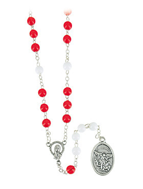 Rosenkranz zum heiligen Erzengel Michael, 36 cm