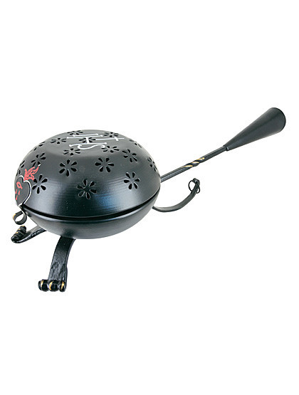 Räucherpfanne mit IHS, 30 x 12 cm