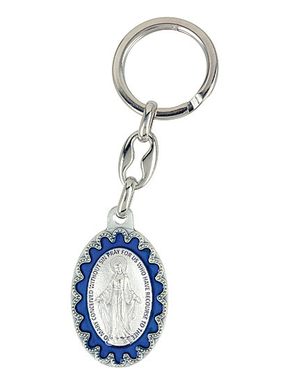 Schlüsselanhänger  Wunderbare Medaille, 9,5 cm