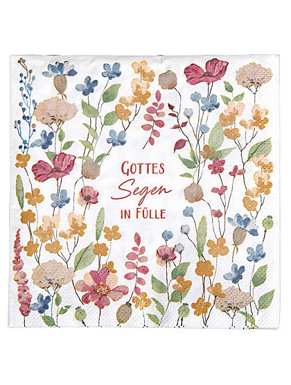 Papierservietten „Gottes Segen“, 33 x 33 cm 