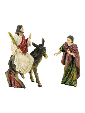 Einzug in Jerusalem-Statuen, 10 cm