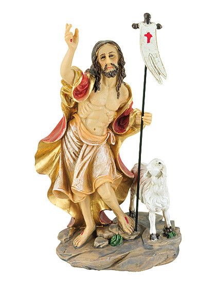 Statue  Darstellung des Auferstandenen, 14 cm