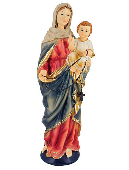Gottesmutter mit dem Jesuskind - Statue, 28 cm