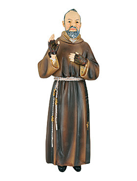 Pater-Pio-Statue, 23 cm