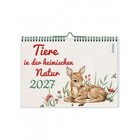 Tierkalender 2027, 27 x 19,5 cm