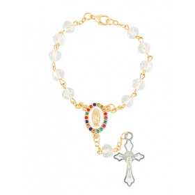 Marienrosenkranz-Armband, 18 cm