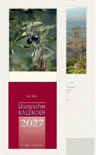 Liturgischer Abreißkalender 2027, 792 Seiten GROßDRUCK