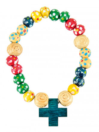 Kinderarmband aus Holz,  Ø 6 cm