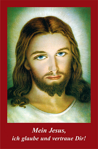 Mein Jesus, Gebetszettel, 4-seitig