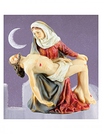 Pieta-Statue, 7 cm