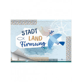 Stadt – Land – Fluss Spiel, 50 Vorlagen, 21 x 29,7 cm