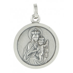 Skapulier-Medaille, 925er Silber, Ø 16 mm