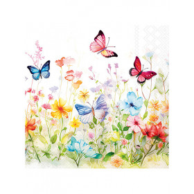 Servietten „Sommerwiese“, 20 Stück
