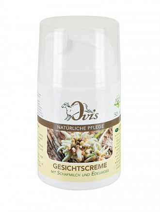 Schafmilch & Edelweißextrakt Gesichtscreme, 50 ml