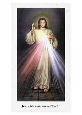 Novene zur Barmherzigkeit, Gebetszettel, 10-seitig