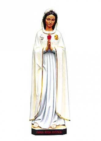 Rosa Mystica - Statue,  Holzschnitzkunst , 70 cm