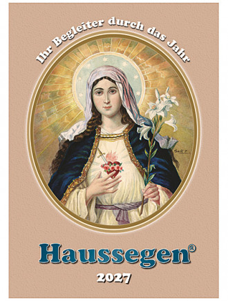 Haussegen-Kalender 2027, A4-Format, zum Hängen