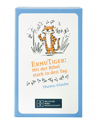 ERMUTIGER: mit der Bibel stark in den Tag, 48 Bibelverskarten, 7 x 12 cm,