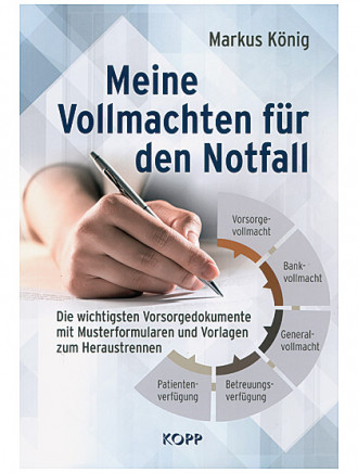 Meine Vollmachten für den Notfall, 127 Seiten