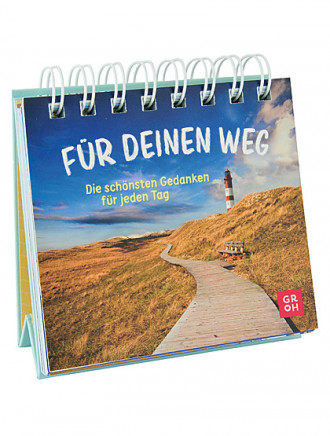 Für deinen Weg – dekoratives Aufstellbuch, 144 Seiten